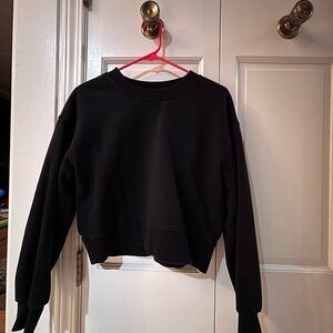Lululemon Athletica Perfectly Oversized Cropped Crew French Terry